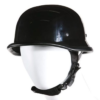 Glossy German With Adjustable Chin Strap — Novelty Helmets, Hasbro Leather