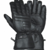 Men’s Leather Motorcycle Gauntlet Gloves HI230 — Full Wrist Coverage — Riding Gloves, Hasbro Leather
