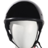 Shiny Black – Low Profile; DOT Approved — Helmets, Hasbro Leather