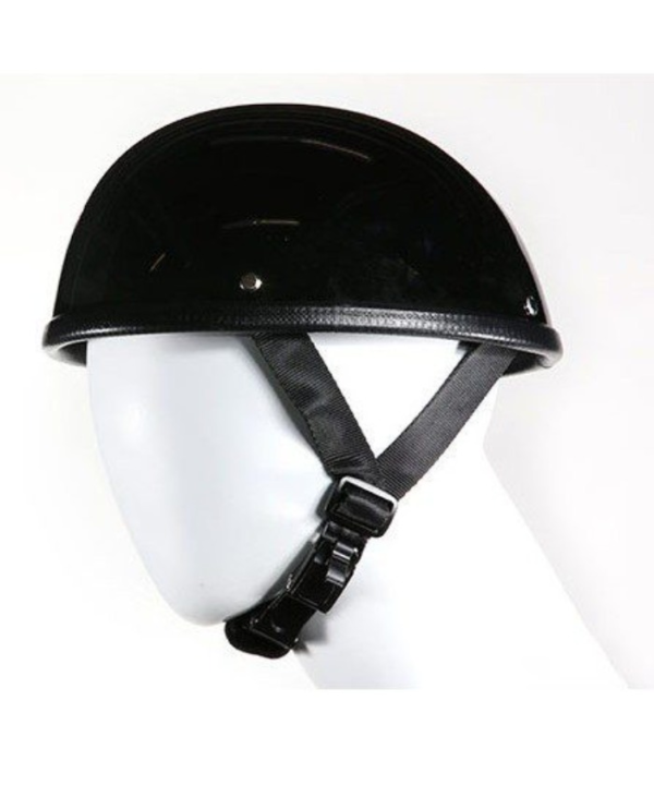 Glossy Black; Bowl — Helmets, Hasbro Leather