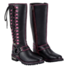 Women’s Blush Stitch Rebel Riding Boots — Women's Boots, Hasbro Leather