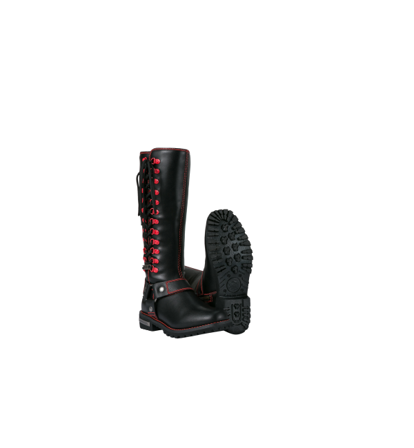 Women's Crimson Rebel Motorcycle Boots - Image 4