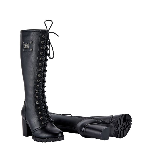 Women's Midnight Rider Knee-High Lace-Up Boots - Image 4