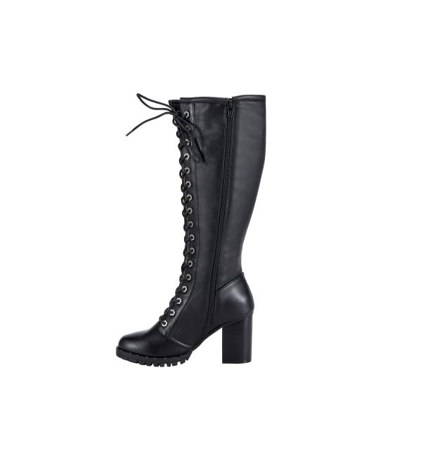 Women's Midnight Rider Knee-High Lace-Up Boots - Image 3
