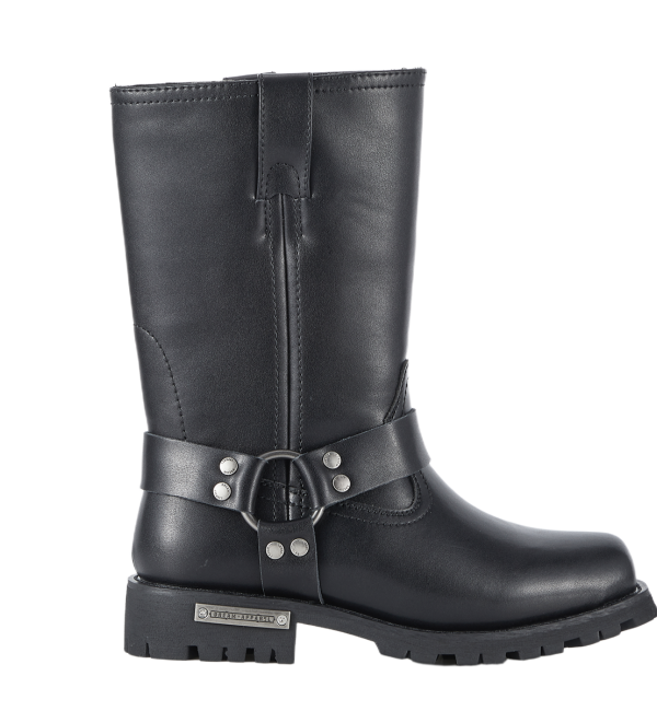 Women's Tall Harness Motorcycle Boots - Image 4