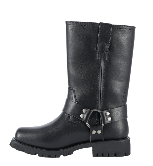 Women's Tall Harness Motorcycle Boots - Image 3