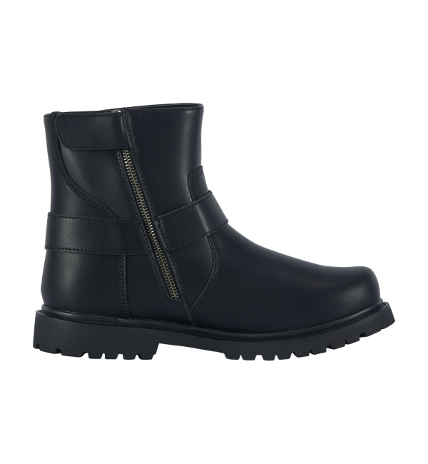 Men's Motorcycle Biker Boots — Classic Black - Image 4