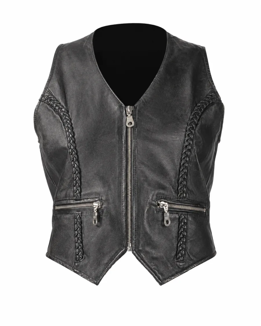 Women's Halter Top With Braid
