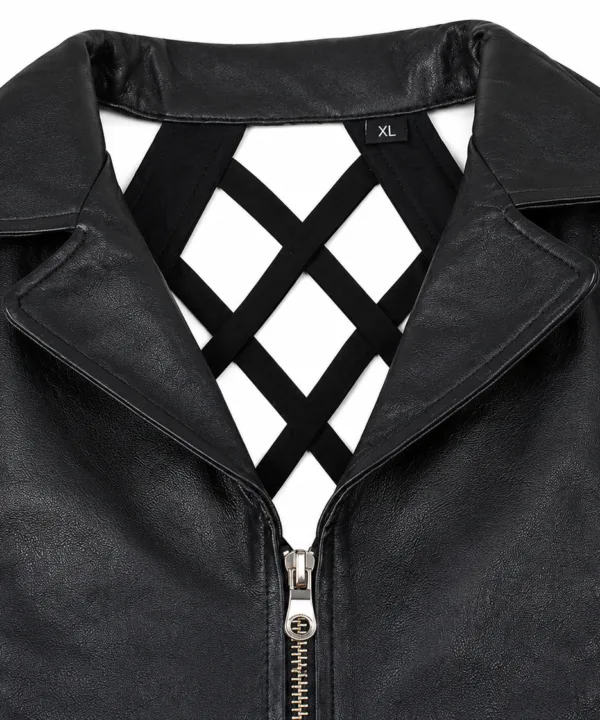 Women's Halter Top With Collar & Studs - Image 3