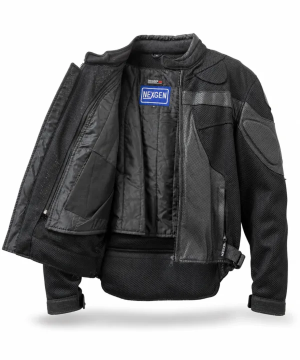Black Nexgen Textile Cordura Jacket - Image 3