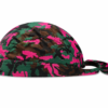 Green and pink camouflage pre-tied bandana skull cap