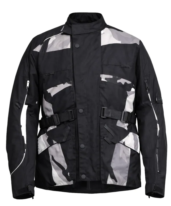 Black and White Camo Cordura Jacket