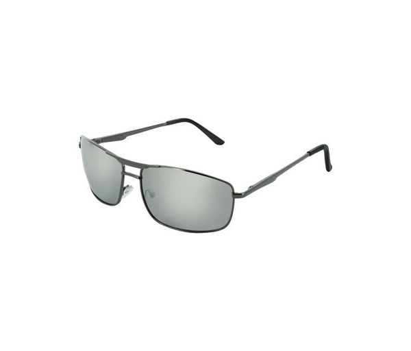 BluWater Polarized Navigator 3 Grey Mirror eyewear from Hasbro Leather
