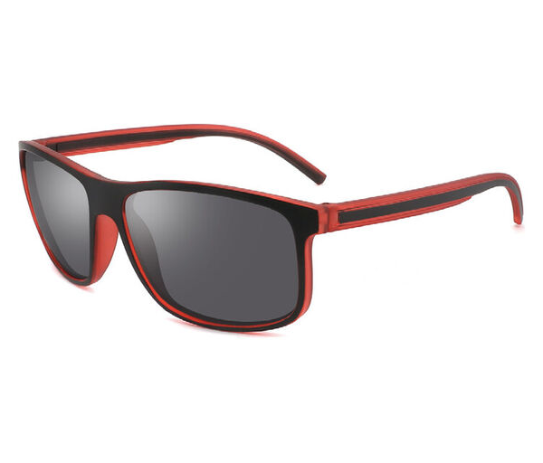 AlterImage Pontoon Red / Grey Lens eyewear from Hasbro Leather