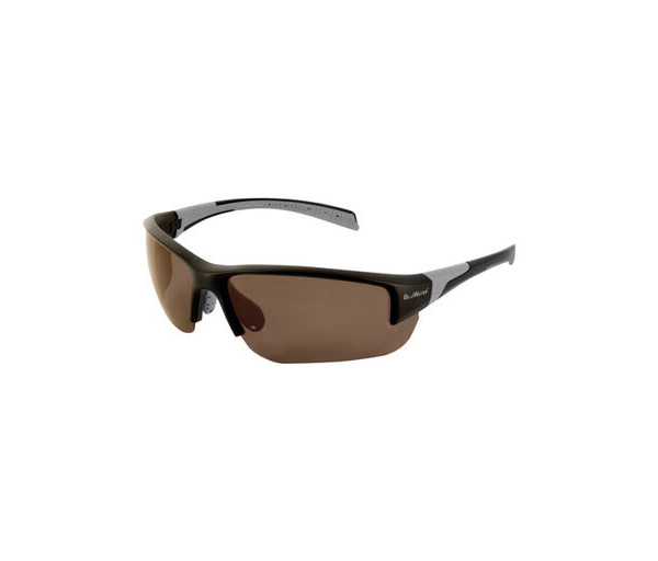 BluWater Polarized Samson 3 Z Black / Brown Gold Mirror eyewear from Hasbro Leather