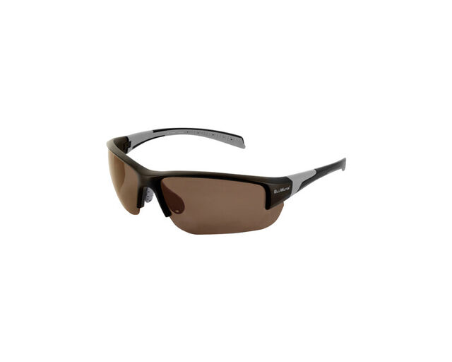 BluWater Polarized Samson 3 Z Black / Brown Gold Mirror eyewear from Hasbro Leather