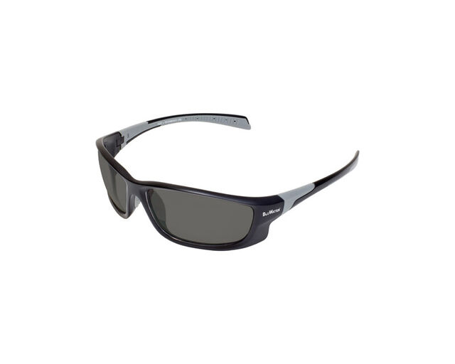 BluWater Polarized Samson Z Black eyewear from Hasbro Leather