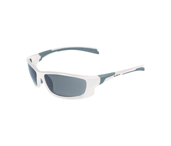 BluWater Polarized Samson Z White eyewear from Hasbro Leather
