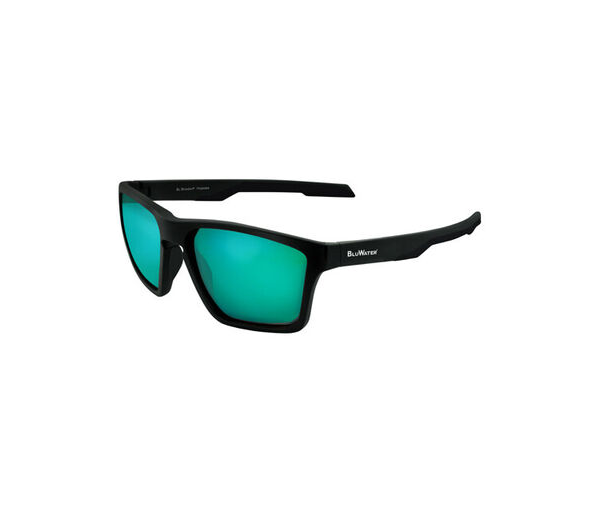 BluWater Polarized Sandbar Black / Brown G-Tech Marine eyewear from Hasbro Leather