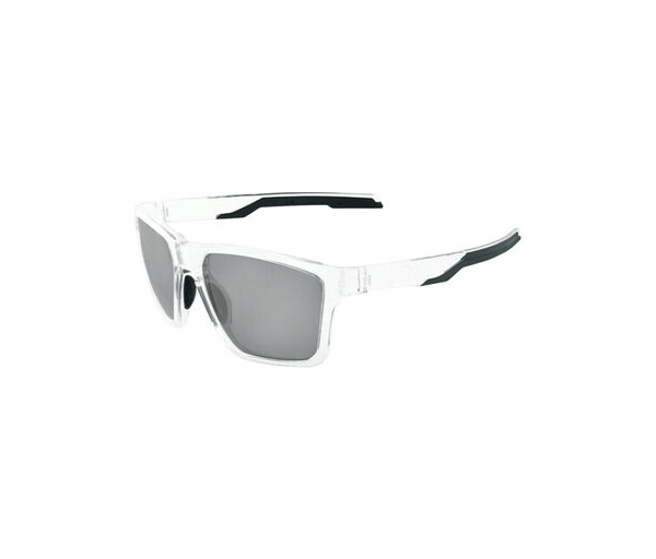 BluWater Polarized Sandbar Crystal Clear / Flash Mirror eyewear from Hasbro Leather