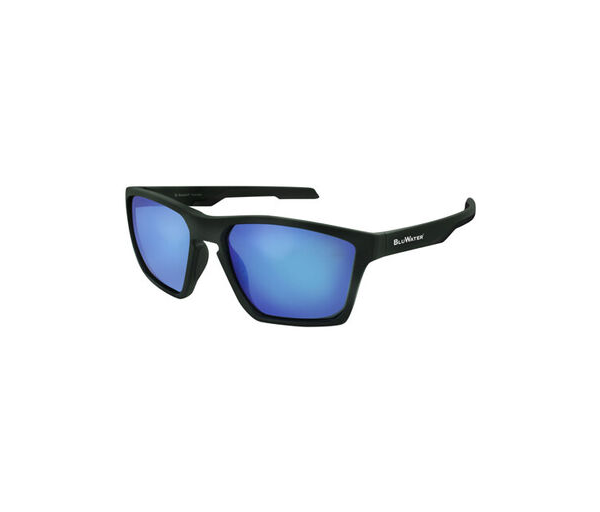 BluWater Polarized Sandbar Black / G-Tech Blue eyewear from Hasbro Leather