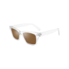 AlterImage Seashell Crystal Clear / Brown Lens eyewear from Hasbro Leather