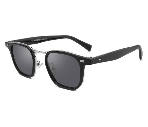 AlterImage Shells Gloss Black / Grey Lens eyewear from Hasbro Leather