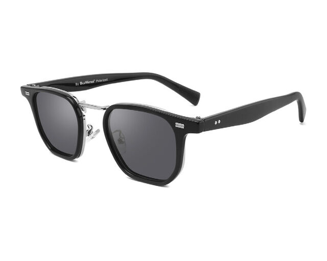 AlterImage Shells Gloss Black / Grey Lens eyewear from Hasbro Leather