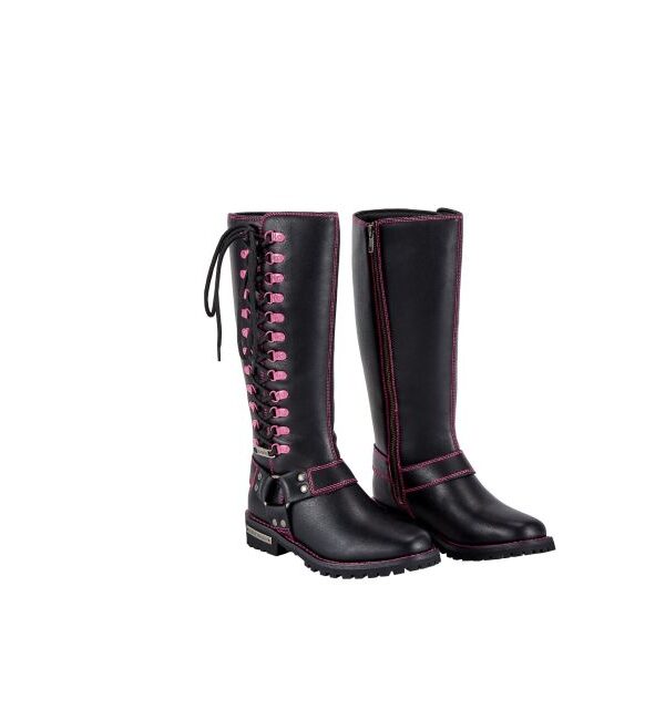 Women's Blush Stitch Rebel Riding Boots - Image 6